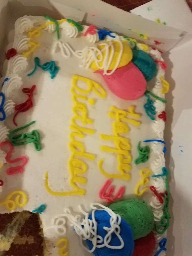 A Birthday Cake We Brought with Us